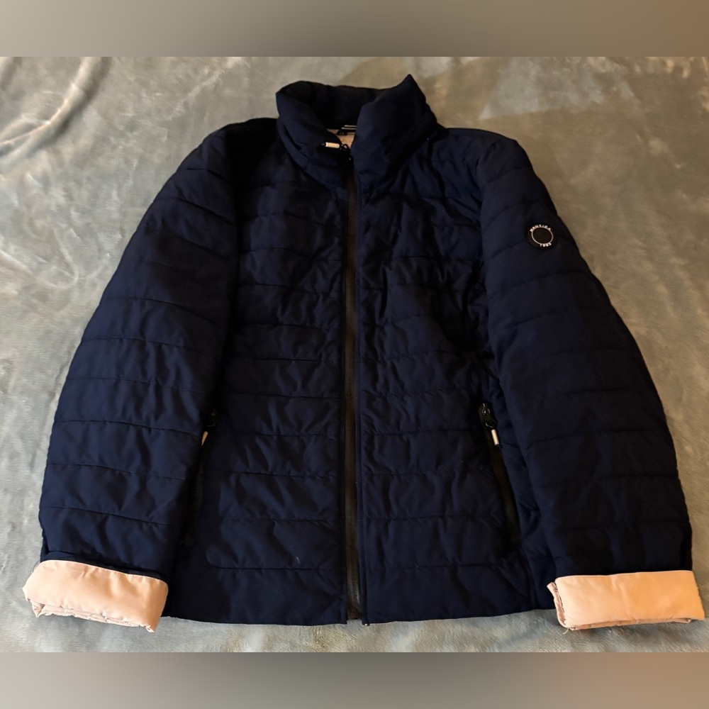 Nautica Packable Jacket Women's New Without Tags Navy Blue Size Medium